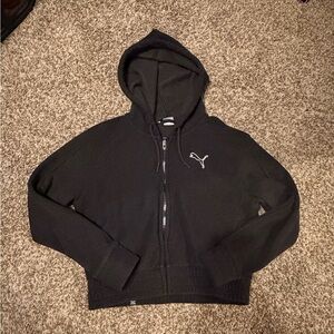 Puma Black Fleece Hoodie